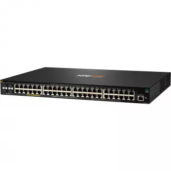HPE - Serie Aruba - switch - 2930F 48G PoE+ 4SFP - L3 - gestito - 48 x 10/100/1000 (PoE+) + 4 x Gigabit SFP (uplink) montabile in rack PoE+ (740 W)