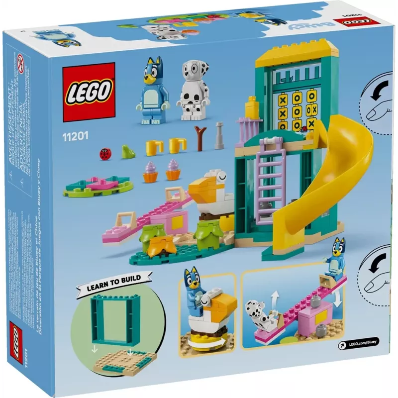 Set LEGO Bricks 11201 Divertimento al parco giochi con Blue e Chloe – minifigure, scena di gioco