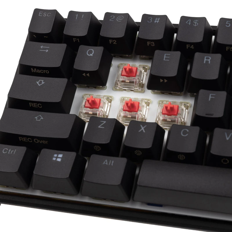 Ducky Mecha Pro SF Tastiera, Gaming, USB, US English, Nero