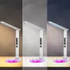 Lampada da tavolo Hawk HW-LAMP03 bianco RGB — lampada da scrivania LED regolabile con illuminazione RGB