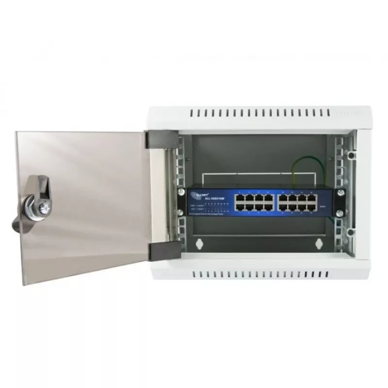 Switch gestito ALLNET 112534 L2 Gigabit Ethernet 16 porte 19U nero