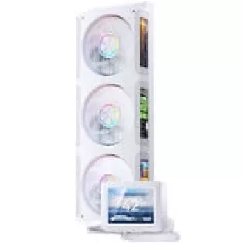 Dissipatore CPU a liquido AiO Jonsbo TF3-360SCW 360 mm, ARGB, bianco