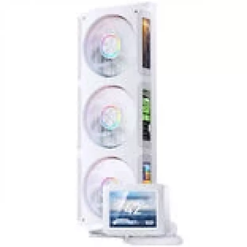 Dissipatore CPU a liquido AiO Jonsbo TF3-360SCW 360 mm, ARGB, bianco