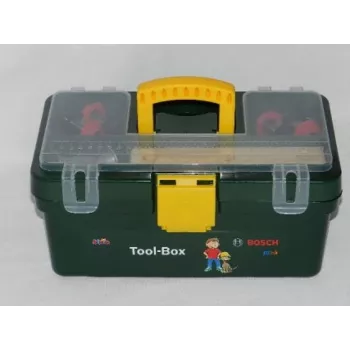 Klein Toys cassetta degli attrezzi Bosch con avvitatore Ixolino (8305)