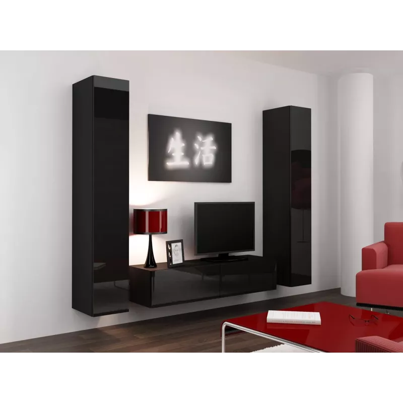 Cama supporto TV VIGO 140 30/140/40 nero/nero lucido