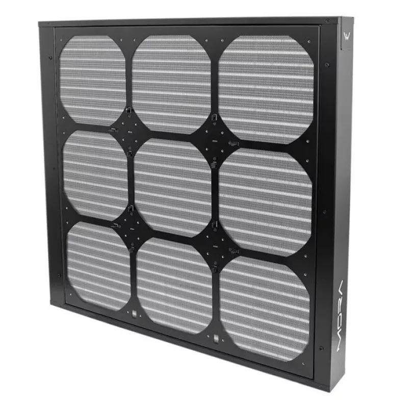 Radiatore Watercool MO-RA IV 600 nero — supporta ventole da 120 mm