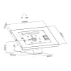 Supporto a parete per tablet MACLEAN MC-475W per tablet da 7–10