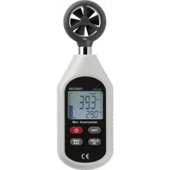 VOLTCRAFT AN-10 Anemometro 0,3 - 30 m/s girante magnetica (VC-8314270)