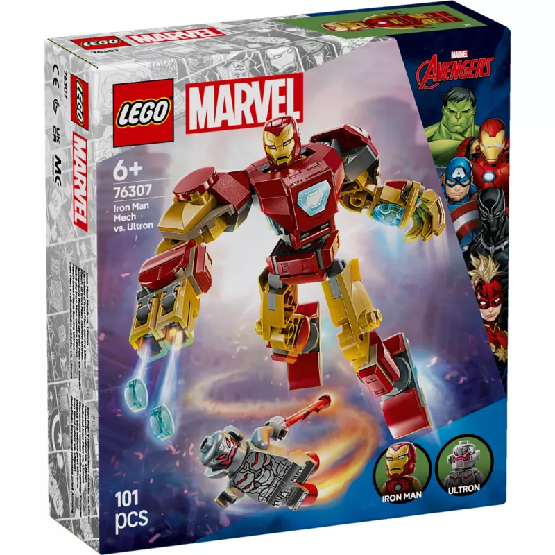 LEGO MARVEL 76307 Mech Iron Man vs. Ultron