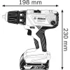 Bosch GSR 18V-21 Professional 06019H1008 trapano avvitatore a batteria, 18 V, 55 Nm, mandrino da 13 mm, con 2 batterie, blu/nero
