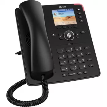 Telefono IP Snom D713 nero TFT
