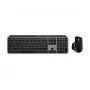Logitech MX Keys S Combo per Mac, wireless, layout DE set tastiera e mouse, tasti e funzioni ottimizzati per macOS