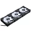 Phanteks D30-120 PWM Reverse Airflow D-RGB ventole per case, 120 mm, nere, confezione da 3
