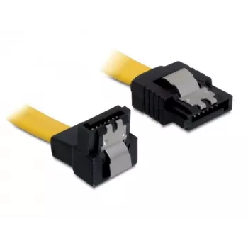 Cavo SATA connettore maschio/connettore maschio DeLOCK 0,3 m giallo 82806