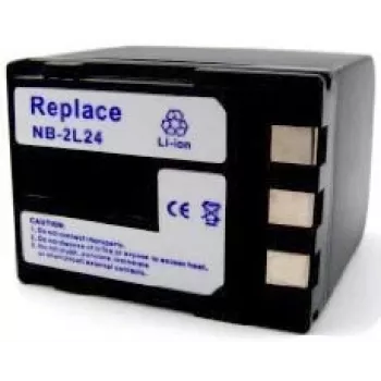 Batteria Extra Digital NB-2L24, Li-Ion 7,4V 1200mAh per fotocamere Canon