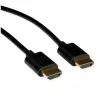 ROLINE Cavo HDMI High Speed con Ethernet Slim ST-ST nero 1,5 m 11.04 - Cavo - Digitale/Display/Video