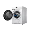 Lavatrice Midea MF200W80WB/W-HR, a carica frontale, 8 kg, 1400 giri/min, LCD, vapore, larghezza 60 cm
