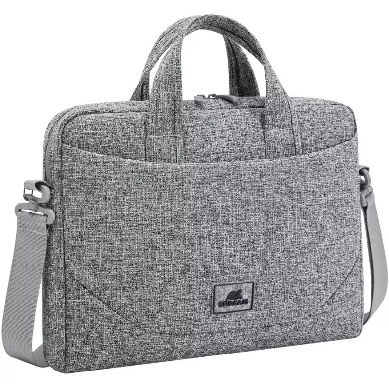 Borsa per laptop Rivacase 7921 per laptop da 14 pollici, grigio chiaro