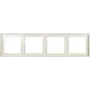 Jung Telaio 4 posti LS 990 crema-bianco LS984W (LS984W)