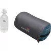Sacco a pelo easy camp Raven I Mummy 5°C petrolio (modello 2025)