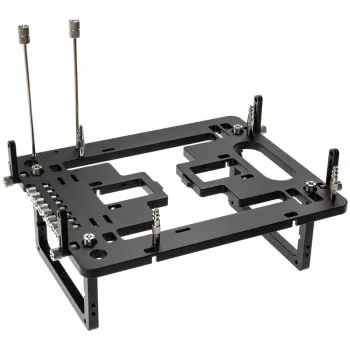 Streacom Benchtable BC1 Mini V2 nero – chassis open-frame compatto a raffreddamento passivo