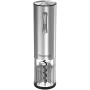 Nemi, cavatappi elettrico, aeratore, conservatore sottovuoto, argento