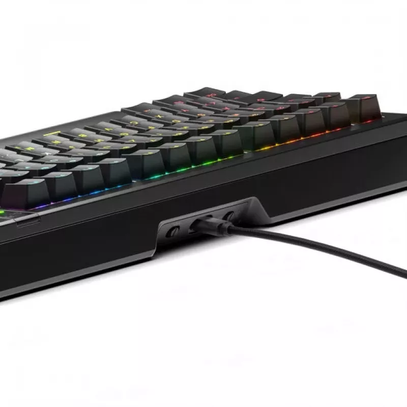 GLORIOUS GMMK 3 Pro – Tastiera meccanica 75%, preassemblata, ISO (DE), switch Fox, nera