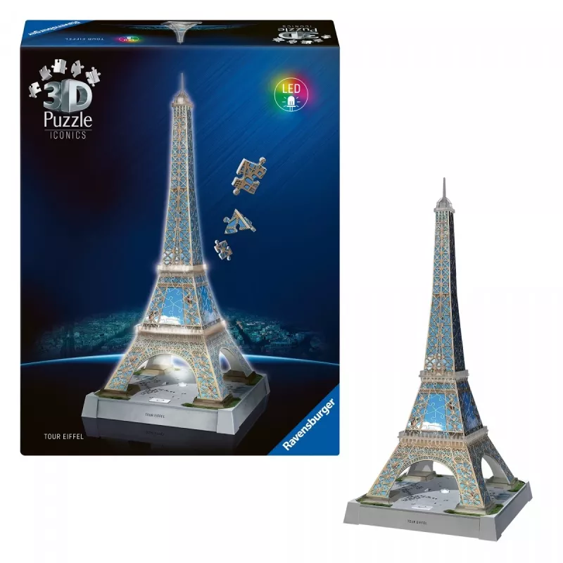 Puzzle 3D Torre Eiffel