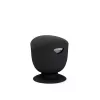 Up Up Seul sgabello ergonomico a bilanciere nero, D48 tessuto nero (grigio scuro)