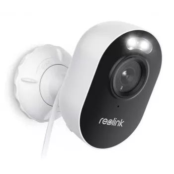 Telecamera di videosorveglianza IP Reolink Lumus E450 – 8 MP (3840×2160), WLAN, faretto integrato, opzione PoE, obiettivo 2,8 mm, microSD fino a 512 GB, IP65