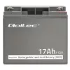 Qoltec 53046 batteria AGM 12 V 17 Ah, max 255 A