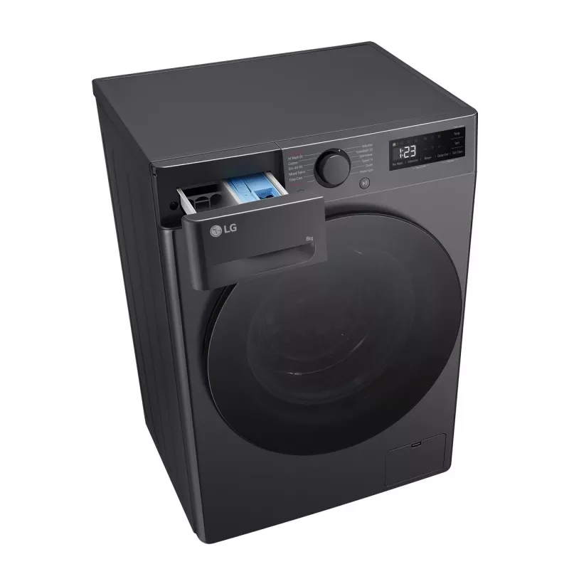 Lavatrice LG F2WR508S2M — carica frontale, 8 kg, 1200 giri/min, A…