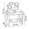 Smoby Baby Care Center modello 2024 240305 con accessori e funzioni interattive