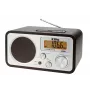 ELTRA Kormoran radio da tavolo FM/LW con riproduzione MP3 da USB, marrone