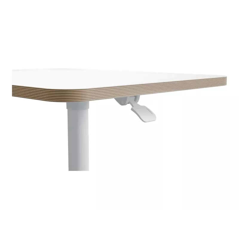 Piano per scrivania Leitz 65360001 quadrato alluminio bianco 600x800x750mm