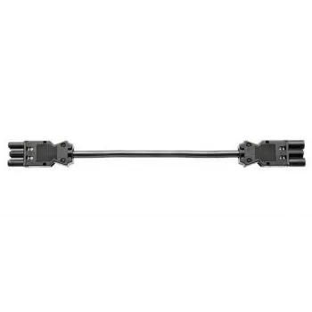 Cavo di alimentazione Bachmann 375.053 nero 1 m