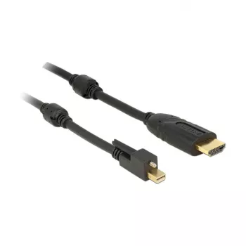 Adattatore per cavo video DeLOCK 83731 Mini DisplayPort su HDMI 3m nero