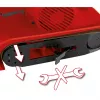 Levigatrice a nastro TC-BS 8038 (rosso/nero, 800 Watt)
