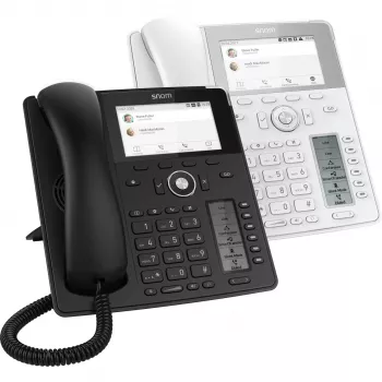 Telefono IP Snom D785N nero 12 linee TFT cornetta con filo