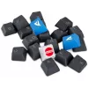 SKILLER SAC20, tasto nero, 115 pezzi, layout ISO (DE)