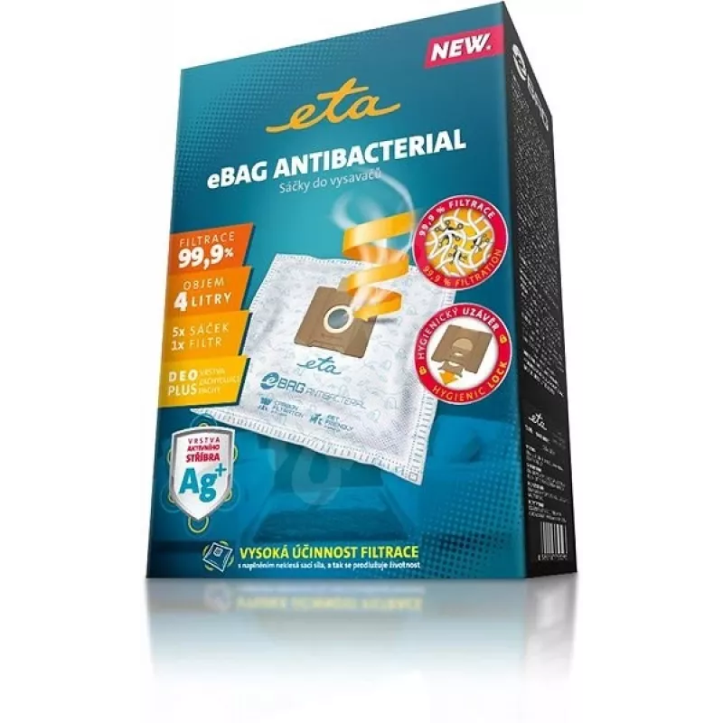 ETA | Sacchetti antibatterici per aspirapolvere | ETA960068020