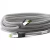 Cavo patch Goobay CAT 8.1, S/FTP (PiMF), grigio, 0,5 m - LSZH senza alogeni, rame AWG 24 (55135)
