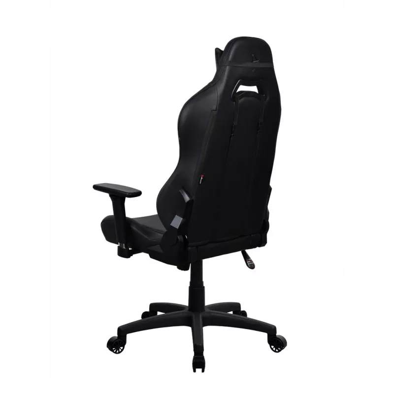 Sedia gaming Arozzi Torretta SoftPU Pure nero design ergonomico