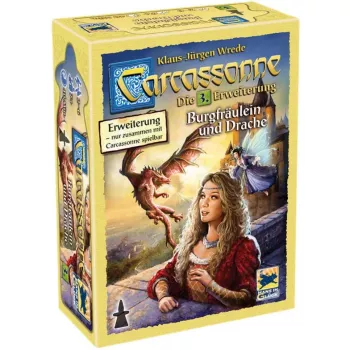 Carcassonne - La principessa e il drago, gioco da tavolo 3ª espansione