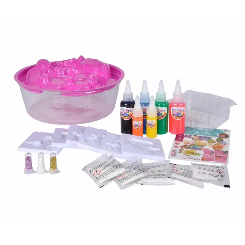 Set di gioco SIMBA Aqua Gelz Set Magic Mermaids, modello 106322568, kit creativo con perle gel attivate dall'acqua