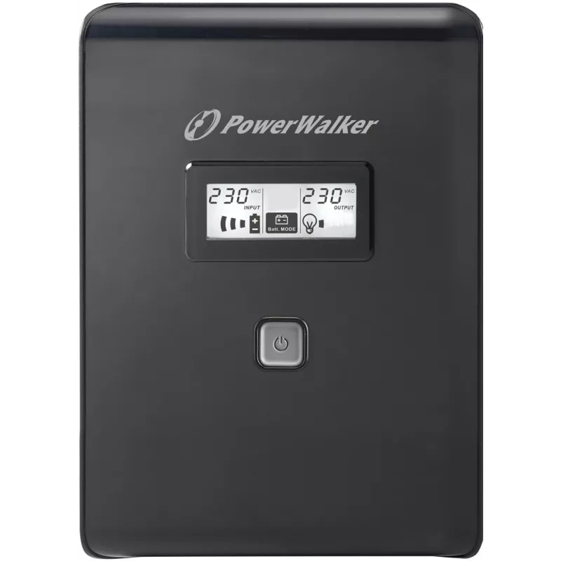 PowerWalker VI 2000 LCD 2 kVA 1200 W 2 uscite AC