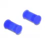 DeLOCK 60672 Copertura antipolvere DL4, silicone, 2 parti, blu, 10 pz.