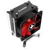 Xilence I402 dissipatore CPU 9,2 cm nero, rosso, argento