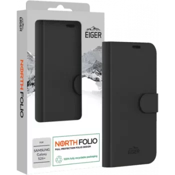 Eiger North Folio custodia Galaxy S26+ nero