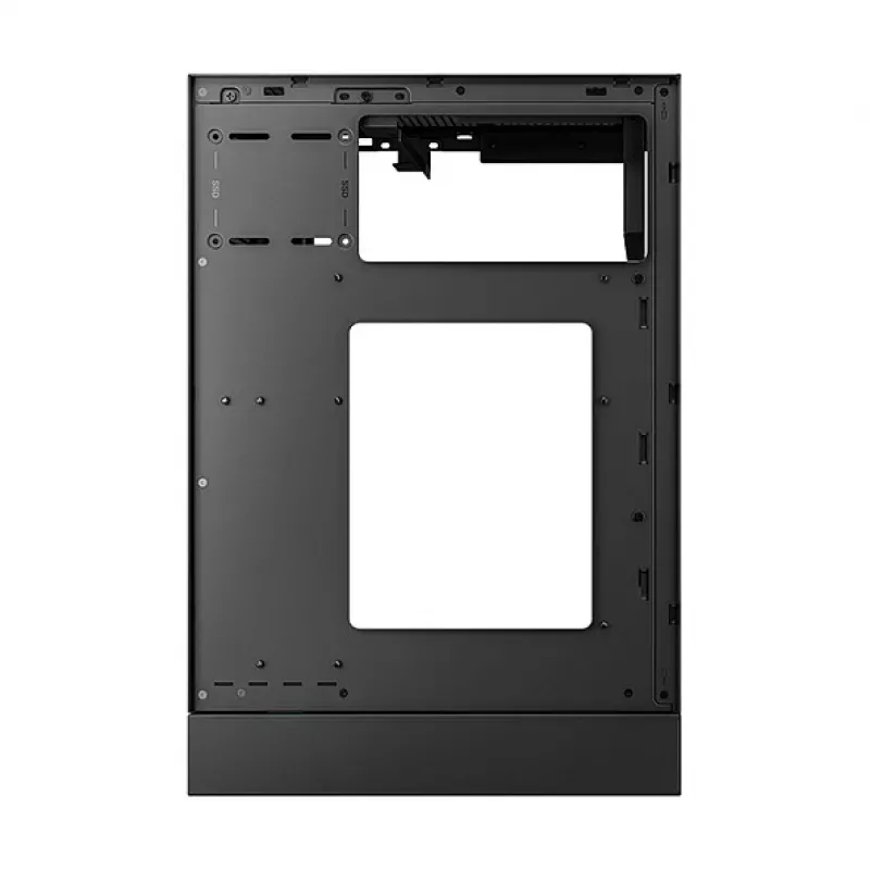 Case PC DeepCool CH170 PLUS Tower nero – micro-ATX/mini-ITX, vetro temperato, USB-C, alimentatore in alto